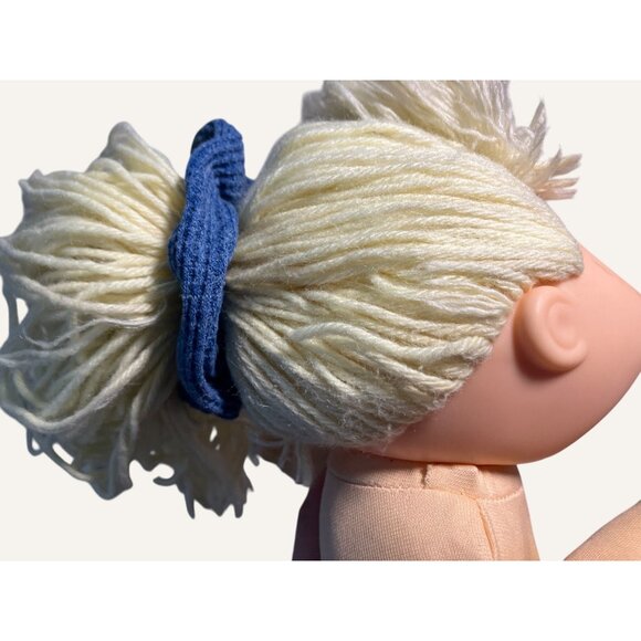 Cabbage Patch Doll Blue Eyes  Vintage Hasbro 1988 - Picture 14 of 16